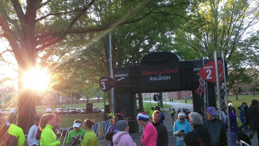 Rock'n'Roll Raleigh 5K 2016 Pre-race